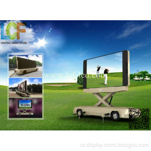 waterproof truck mounted p8 SMD full color LED display